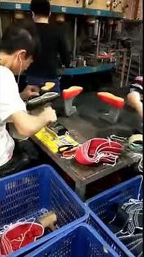 PVC DIP Shoe Injection Machine Last Mould Shoe Upper Lasting Process