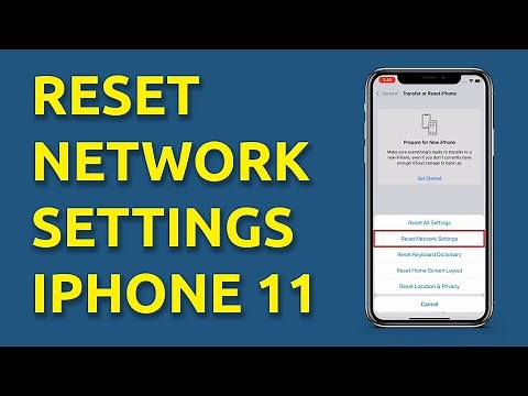 How To Reset Network Settings on Apple iPhone 11