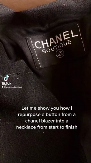 DIY Transformation: Button Metal to Necklace Tutorial