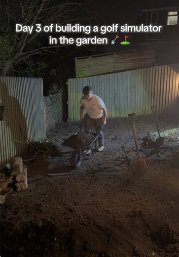 Building a Golf Simulator in the Garden: Day 3 Progress