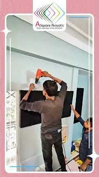 The Exact Way Studios Install Acoustic Panels #soundproof #tutorial