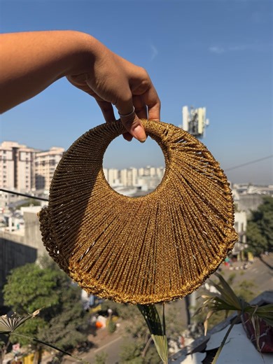 Round-handle Macrame Wedding Purse - Etsy