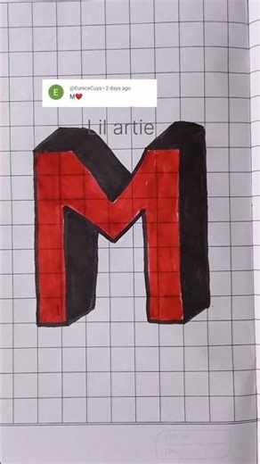 easy 3D drawing step by step tutorial #3d #3ddrawing #3dillustration #shorts #art