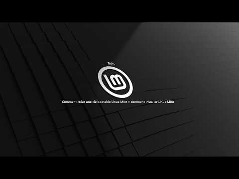 Comment installer #Linux Mint de A à Z (+ création clé USB bootable) 🐧💻
