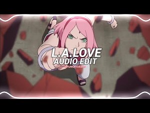 l.a.love - fergie [edit audio]