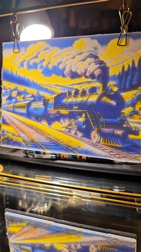 3D printed train picture