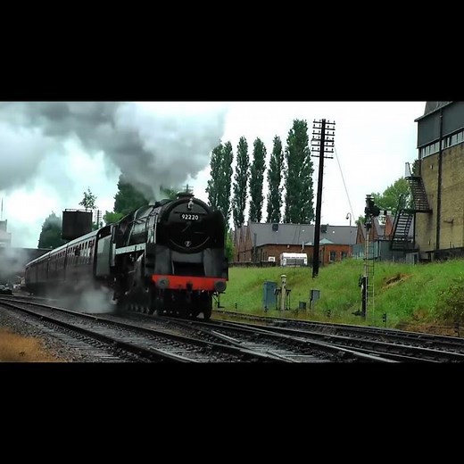 BR Standard Class 9F - 92214 as 92220- 'Evening Star' - Loughborough - Great Central Railway #steam