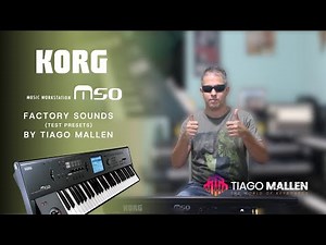 KORG M50 (Test Sounds) factory sounds by Tiago Mallen #korg