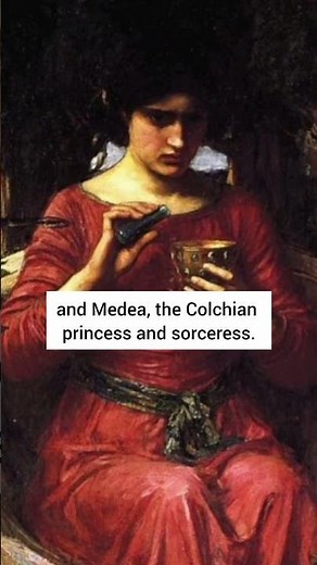 Jason and Medea by John William waterhouse #art #history #painting