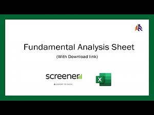 Fundamental Analysis Sheet