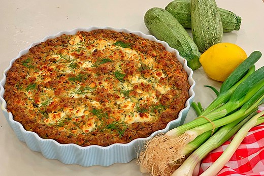 Κολοκυθόπιτα χωρίς φύλλο με γιαούρτι - Η τεμπέλικη κολοκυθόπιτα