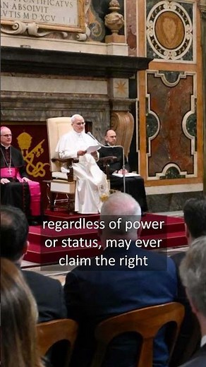 A Reflection by Pope Leo XIV