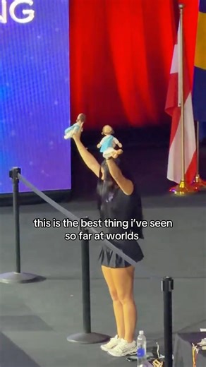 this is awesome 😂 #cheer #cheerleading #allstarcheer #worlds #cheerleader #cheerstunts #cheersquad