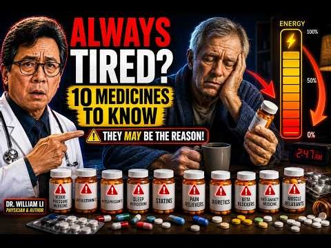 Always Tired? 10 Common Medicines That May Be Draining Your Energy