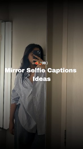 𝐑𝐁 𝐄𝐒𝐓𝐇𝐄𝐓𝐈𝐂 𝐎6 on Instagram: "• Read Captions 👇.. . . -baddies in the mirror are cuter than they appear -serving looks in the mirror -look what you made me do -i like what i see -in a relationship with my reflection -close up and very personal -a mirror selfie + basic outfit, what else -Mirror, mirror, who's posing here? -Mirror selfie to brighten up the day! -Me, myself, and my mirror selfie. -Mirror selfie game on point! -Mirror selfie vibes, all day, every day! -Mirror selfie perf
