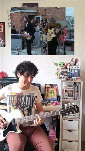 Get Back - Guitar Solo #thebeatles #johnlennon #paulmccartney #getback