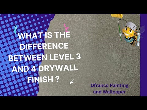 What is a level 4 wall finish?