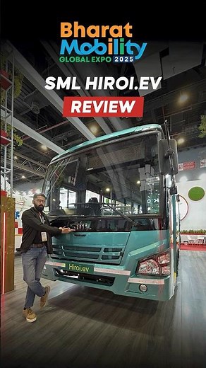 SML ISUZU Hiroi.EV Unveiled at Bharat Mobility Expo! #91trucks #bharatmobilityglobalexpo #SML ISUZU