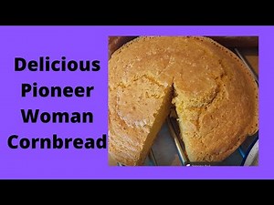 I made Pioneer Woman's Skillet Cornbread - SO TASTY