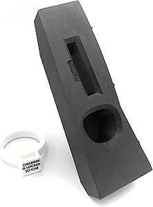 Door Dock for Tesla/J1772 Adapter for Model Y and Charger Locking Ring Bundle 2023-2025 (White)