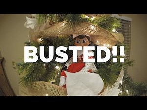 ELF ON THE SHELF CAUGHT MOVING ON SECURITY CAMERA!