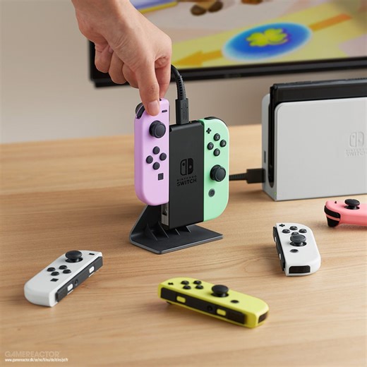 任天堂宣佈將於 10 月推出 Joy-Con 和 Nintendo Entertainment System 控制器的官方充電座