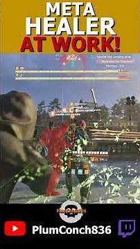 Sub 7min Incursion😮META HEALER build at work! Division 2 #division2 #pve