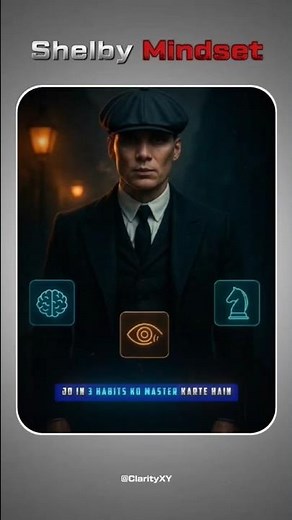 “Thomas Shelby Mindset: 3 Habits That Make You Unstoppable ⚡”