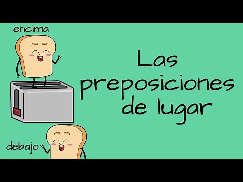 Canción - Las preposiciones de lugar / Prepositions of Location Song (Señor Jordan)