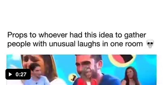 He's laughing like a turkey - Video