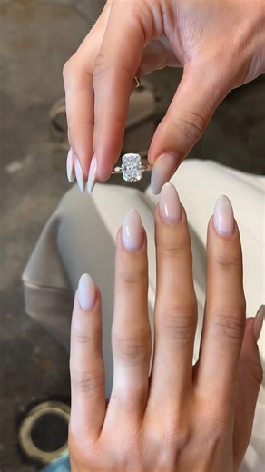 EAST WEST GEM CO. // | A modern take on our Harlow setting with a 4 carat radiant center, triple melee side accents and NSEW triple split prongs all set in... | Instagram