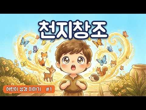 01. 천지창조 | 어린이 성경 동화 애니메이션