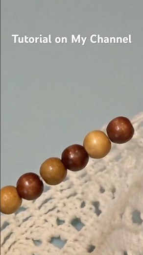 Crochet Doily with Beads #crochet #crochetdoily #crochettutorial