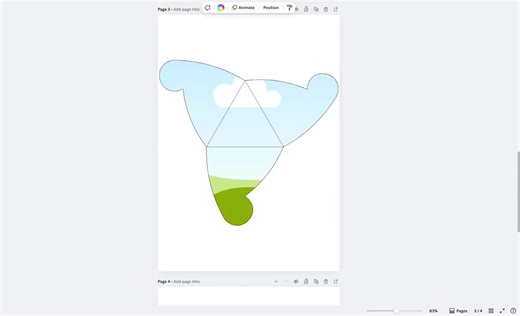 Triangular Gift Box Canva Template | Custom Gift Box Template | Paper Box Template | DIY Gift Box | Canva Editable Templates - Etsy