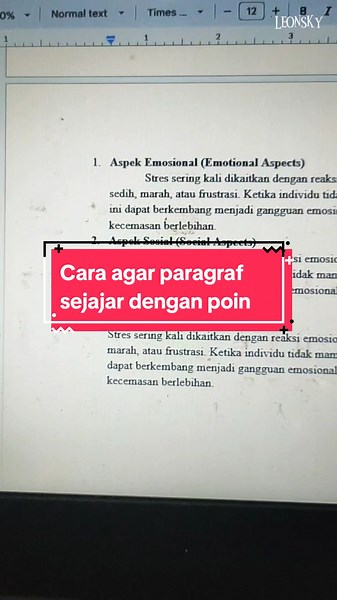 Cara Mengatur Paragraf di Google Docs Secara Efektif