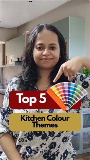 Kitchen colour combination for your new kitchen.... (Kitchen design, kitchen materials, kitchen design brand, kitchen colour combination, kitchen colour palette, luxury kitchen design, kitchen cabinets, kitchen colours, Indian style, Indian home, Indian design, Indian interior designer, Indian interior design, Indian kitchen design, kitchen cabinets materials,) | Shri Design Lane