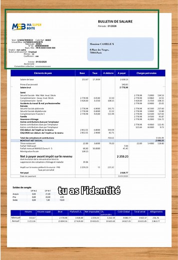 On vous explique comment bien lire votre fiche de paie 😎