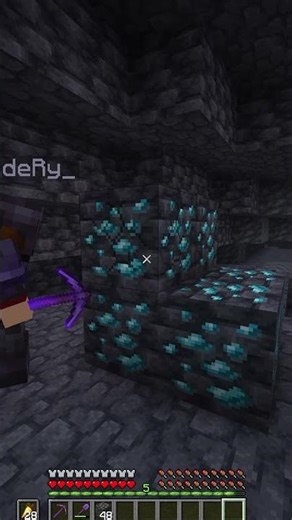 minecraft easy infinity diamonds #minecraft #meme #diamonds
