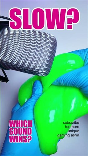 👉 Minecraft Slime IRL 🟩 Fast or Slow? 🎧 Which Sound Wins? #Shorts