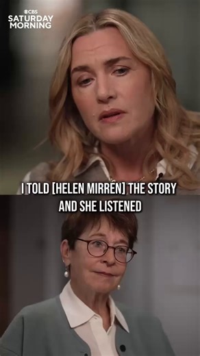 Kate Winslet says Helen Mirren has two rules: the Academy Award-winning actor doesn’t play characters with dementia or cancer. But after reading the script for “Goodbye June,” written by Winslet’s son Joe Anders, Mirren decided to break her rule. Watch more of Winslet’s conversation about her directorial debut Saturday morning. | CBS Mornings