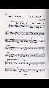 “Malaguena” sheet music 🎼 #malaguena #pianist #sheetmusic #pianoteacher #music #instrumentalmusic #piano #pianomusic | JayTee Syntax