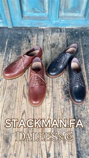 【ビブラムソール】レザーブーツ「STACKMAN.FA」日本人の足に合わせたアメリカオフィサーブーツ#デラックスウエア #アメカジ #靴 #レザー #メンズ