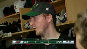 Goaltender Devan Dubnyk says the Minnesota Wild have the talent to bounce back in Game 2. "We can play with these guys. We can beat these guys." | FanDuel Sports Network North