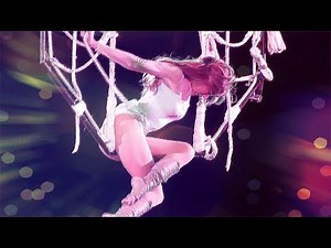 Circus. Performance. Aerialist.girl.web. Bravo!!!