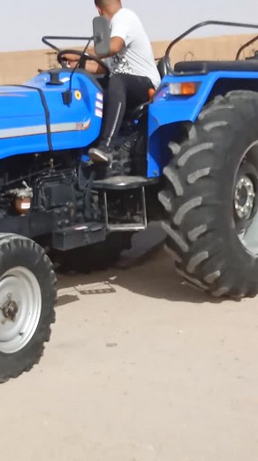 Sonalika Tractor Loading Process on Flatbed Trailer