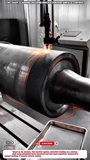 CNC Shaft Cladding Machine innovation for surface control