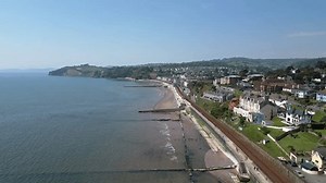Dawlish Devon England Drone Views Flying 库存影片视频（100% 免版税）3817665007 | Shutterstock