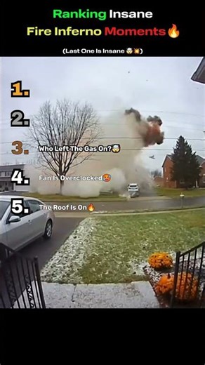Ranking The Most Insane Fire Moments 🔥 #firefails #compilation