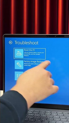 How to restore WINDOWS on DELL laptop properly #shortvideo