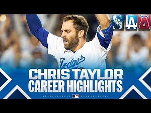 Chris Taylor Career Highlights (Dodgers Postseason hero) | MLB Highlights